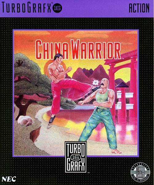 China Warrior (USA) Box Scan